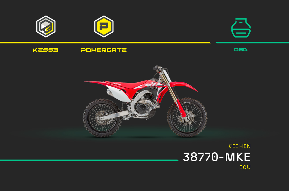 🚀 New KESS3 Protocol Release: Keihin 38770-MKE ECUs for Honda CRF! 🏍️