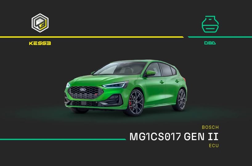 KESS3 Adds OBD Read/Write for 2022+ Focus ST 2.3 EcoBoost MG1CS017 